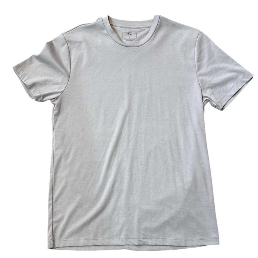 DKNY Mens Short Sleeve Short Prima Cotton Size Medium Gray NWT
